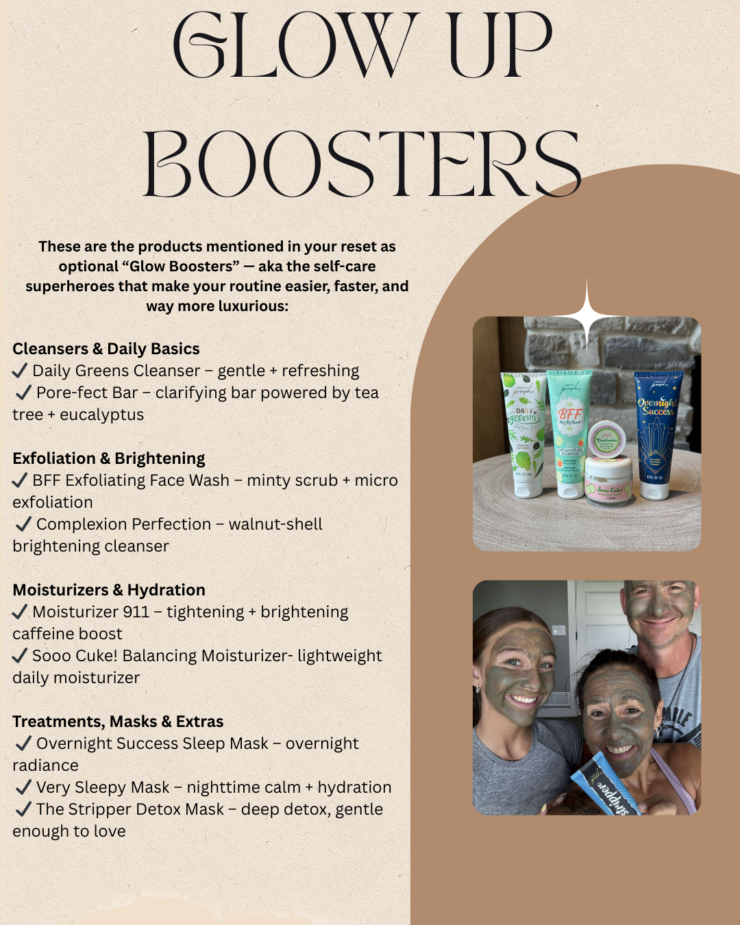 Glow Up Boosters!