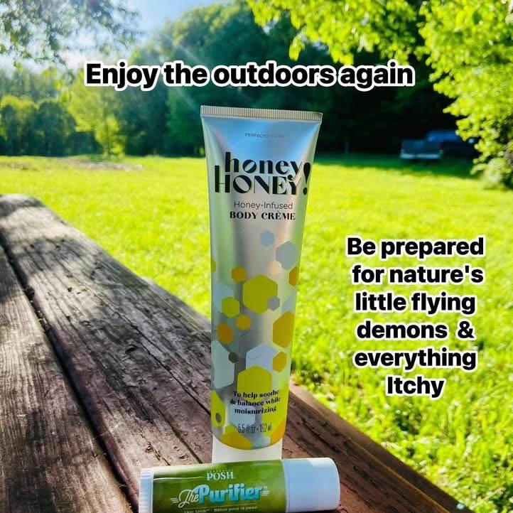 🍯 WHAT’S IN IT WEDNESDAY 🍯

This week’s CAMP KIT survival essential:
Honey, Honey 🍯☀️

✔ Honey
→ helps soothe dry summer skin

✔ Aloe
→ calming hydration support

✔ Apricot Kernel Oil
→ lightweight moisture without feeling greasy

Perfect after:
☀️ sun
☀️ sweat
☀️ chlorine
☀️ shaving
☀️ “I forgot sunscreen” moments 😂

Pure Magic in the outdoors!! 

“What destroys your skin most in summer?”