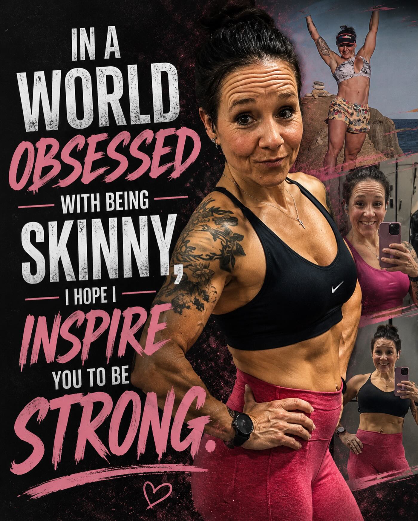 In a world obsessed with being skinny, I hope I inspire you to be strong.

With so much focus on weight loss today, let’s not forget that muscle is one of the greatest predictors of health and longevity.

I’m not chasing skinny. I’m building strength, energy, and a body that will carry me through life for years to come.

Strong is healthy. Strong is beautiful. Strong is the goal.

#StrongNotSkinny #Longevity #Perga #MuscleMatters #SelfCareWithShaleen