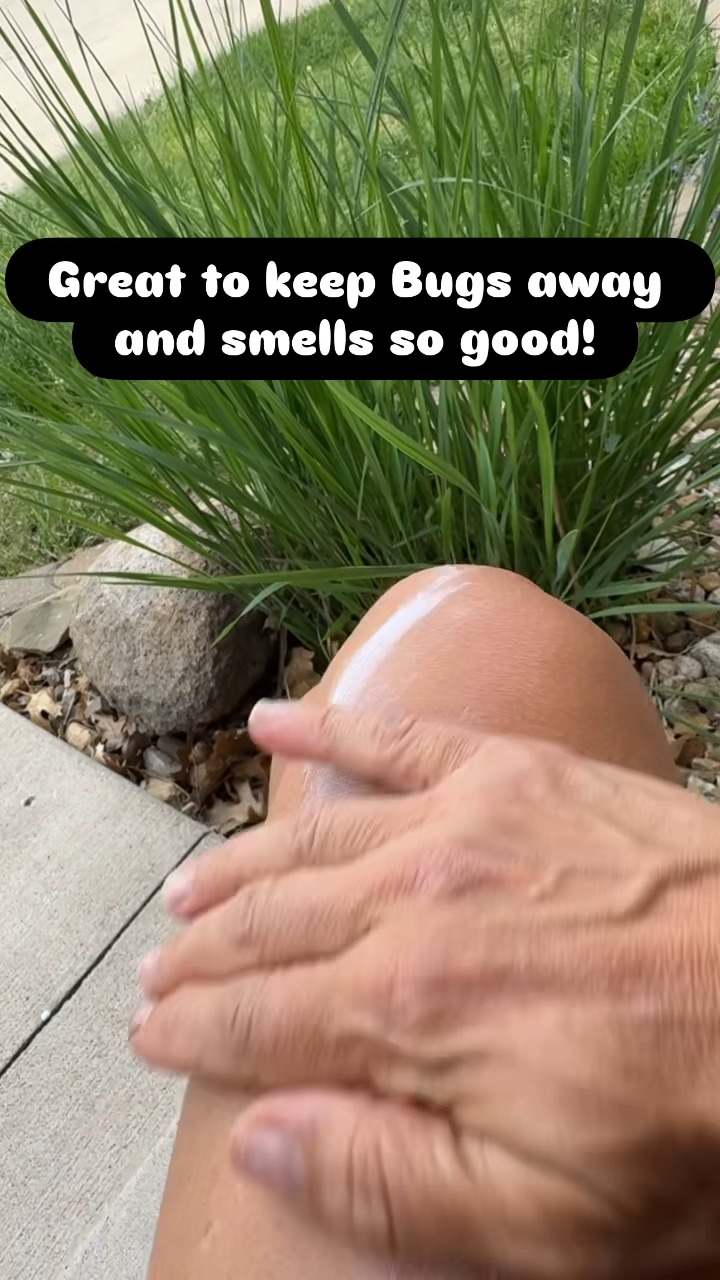 One of my favorite lotions for the summer time!! Not only does it keep the bugs away, it is not heavy and smells amazing!!
